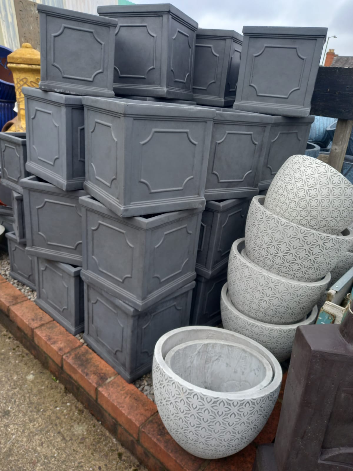 Stone Planters - Garden Ornaments